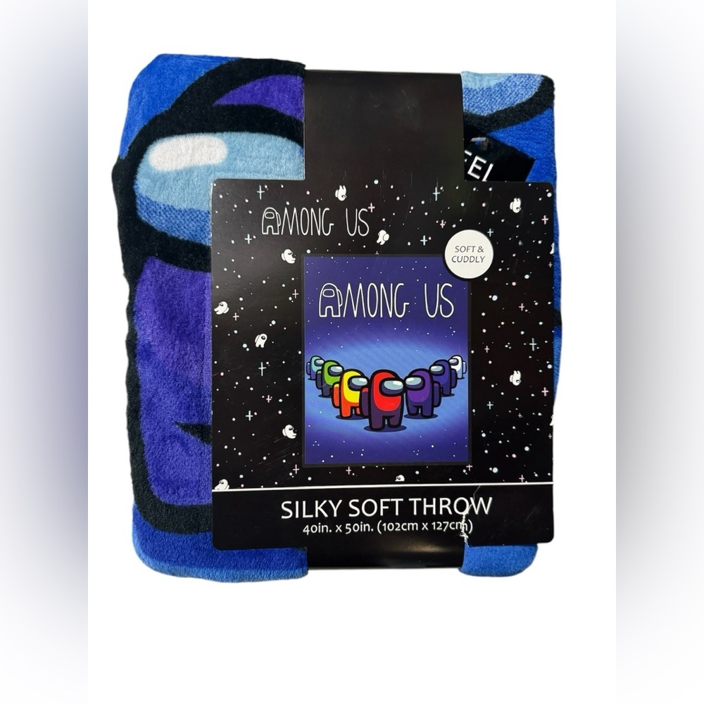 Among Us Silky Soft Throw, 40x50in